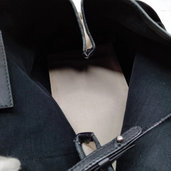 (L3) Authentic Balenciaga Hand Bag White Canvas Luxury Vintage Designer Handbag - Picture 6 of 9